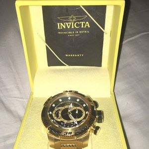 Invicta Gold Watch